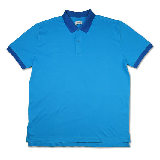 Men's Soft Velvet Cotton Short Sleeve Regular Fit Polo Shirt