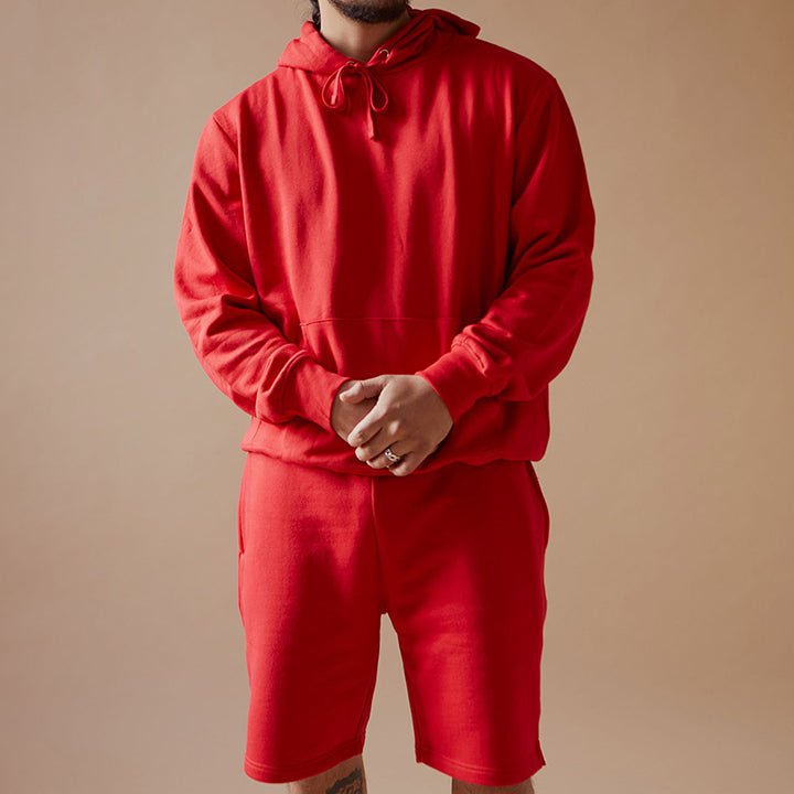 Men's Loose Fit Fleece Classic Hoodie