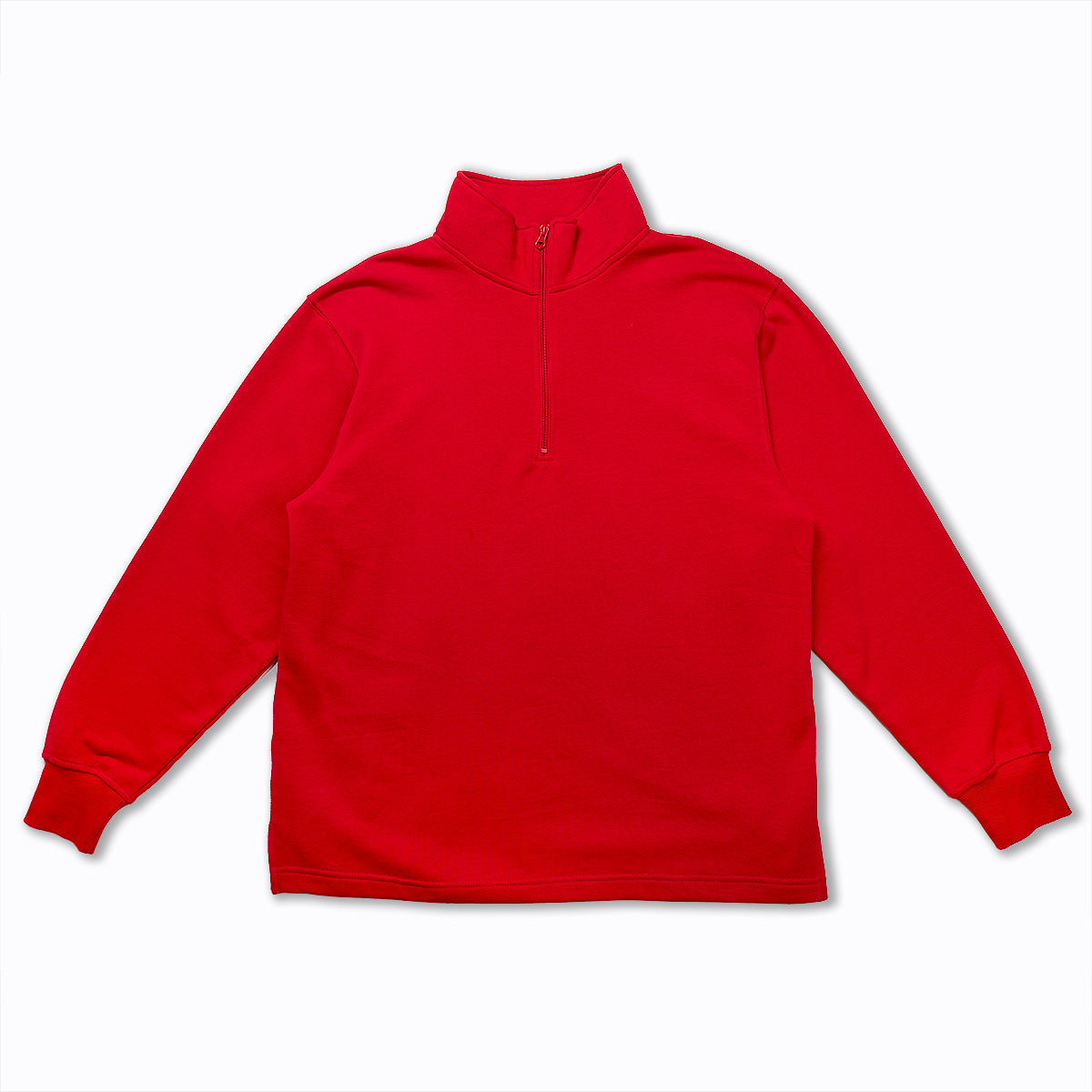 Men's Loose Fit Quarter Zip Fleece Pullover Sweatshirt