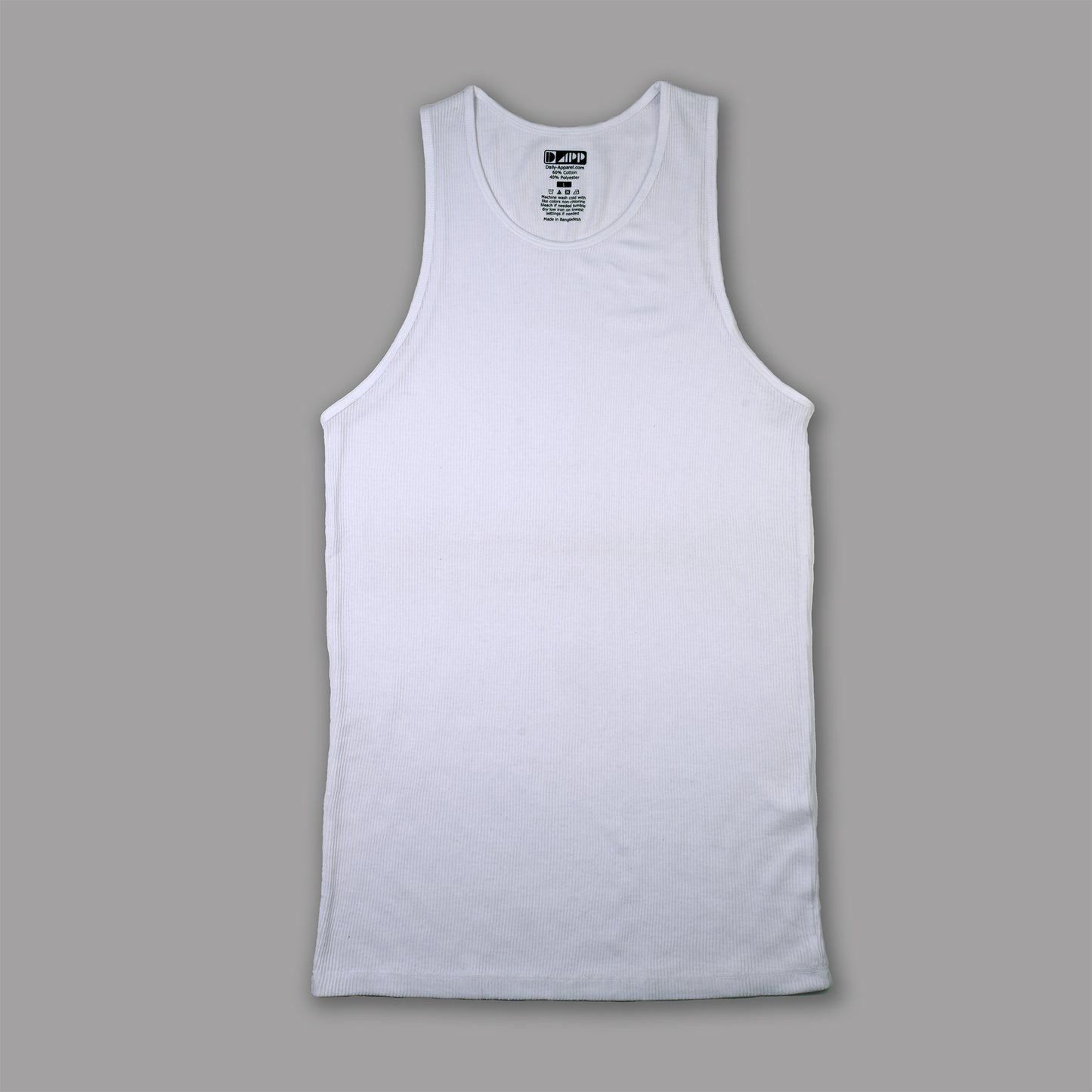 Men's Ringspun 2X2 Rib Tank Tops